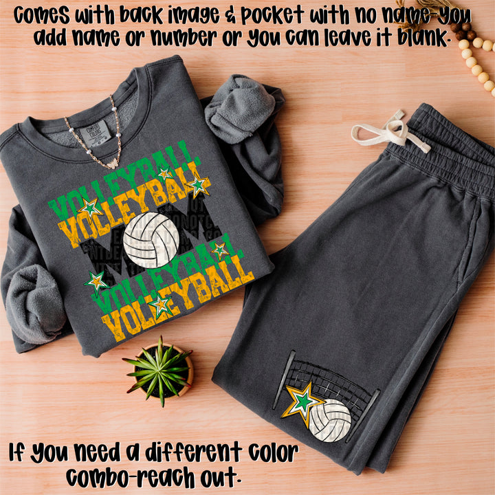 Volleyball Mom Collection POCKET DTF Print