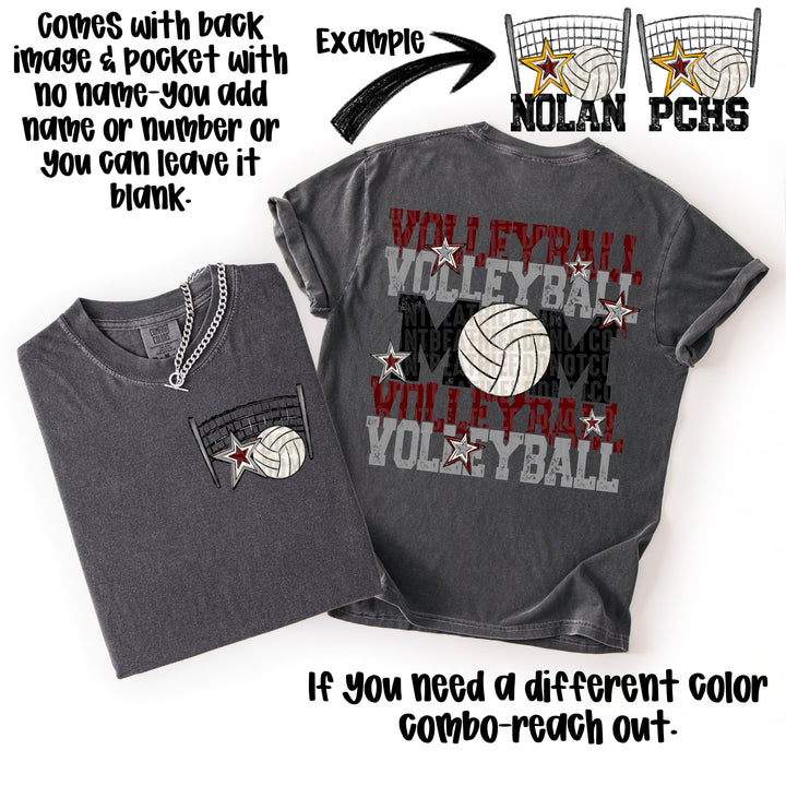 Volleyball Mom Collection POCKET DTF Print