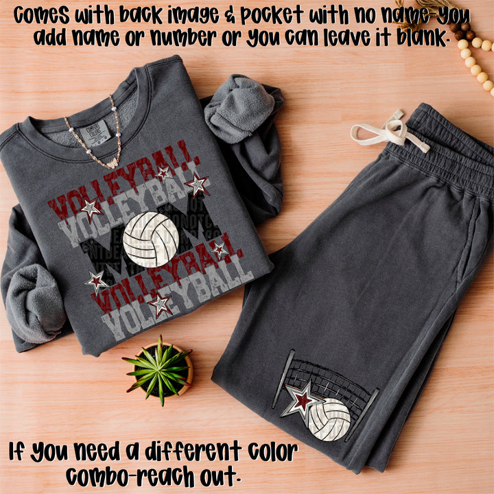 Volleyball Mom Collection POCKET DTF Print