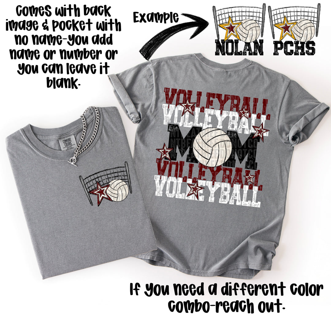 Volleyball Mom Collection POCKET DTF Print