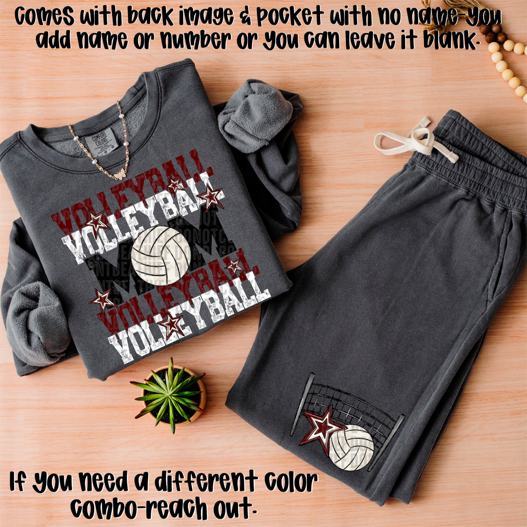 Volleyball Mom Collection POCKET DTF Print