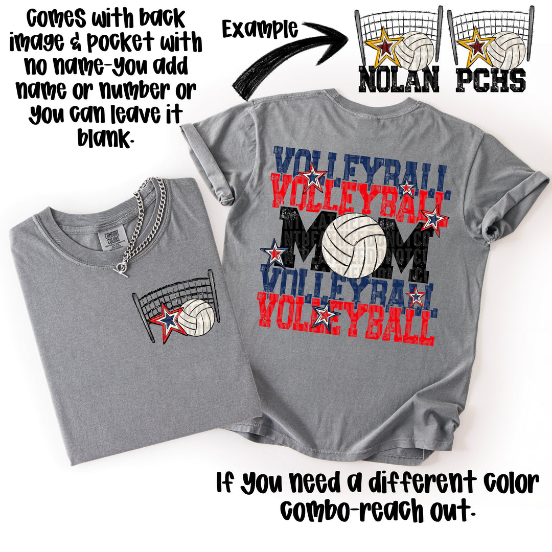 Volleyball Mom Collection POCKET DTF Print