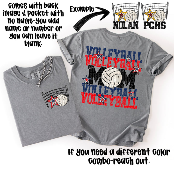 Volleyball Mom Collection POCKET DTF Print