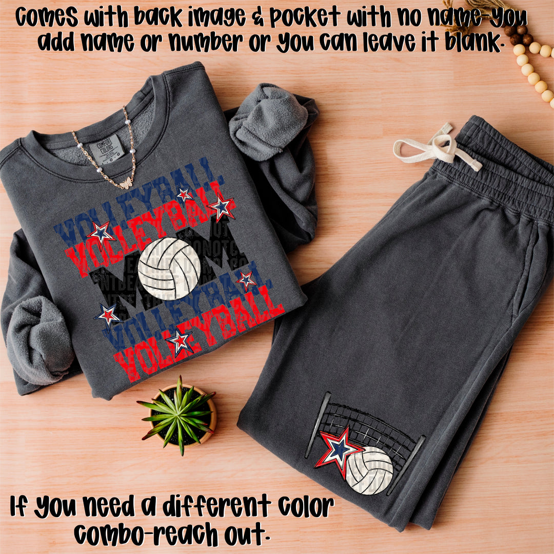Volleyball Mom Collection POCKET DTF Print