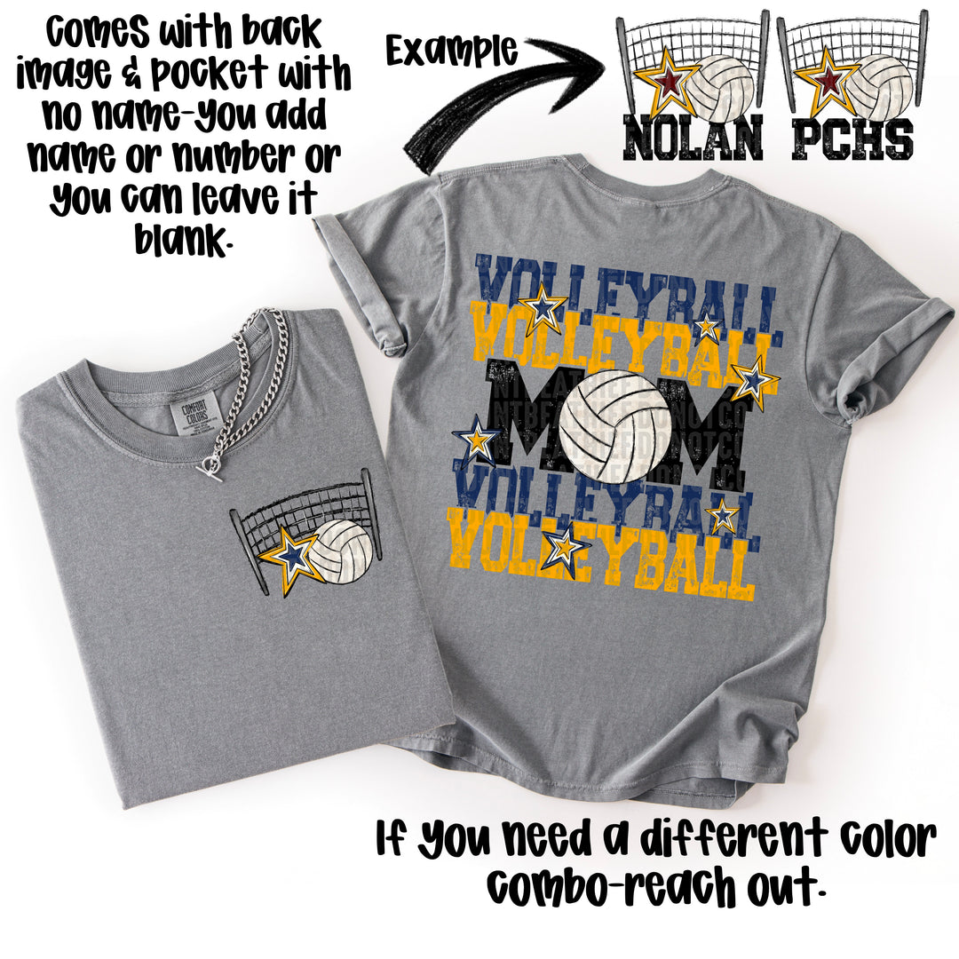 Volleyball Mom Collection POCKET DTF Print