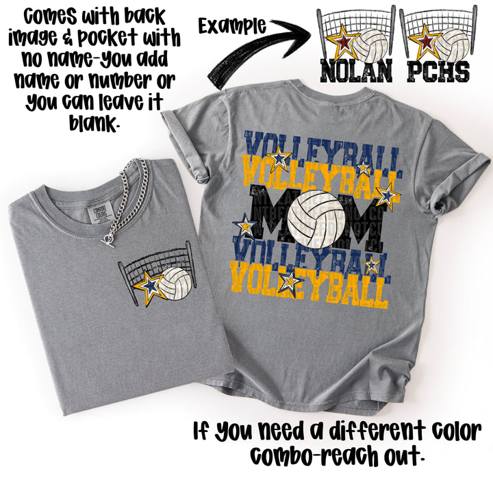 Volleyball Mom Collection POCKET DTF Print