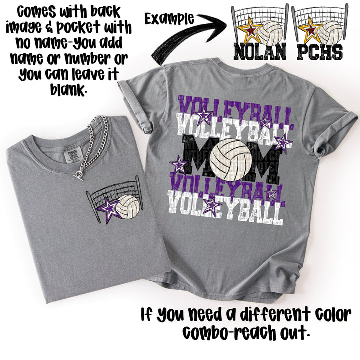 Volleyball Mom Collection POCKET DTF Print
