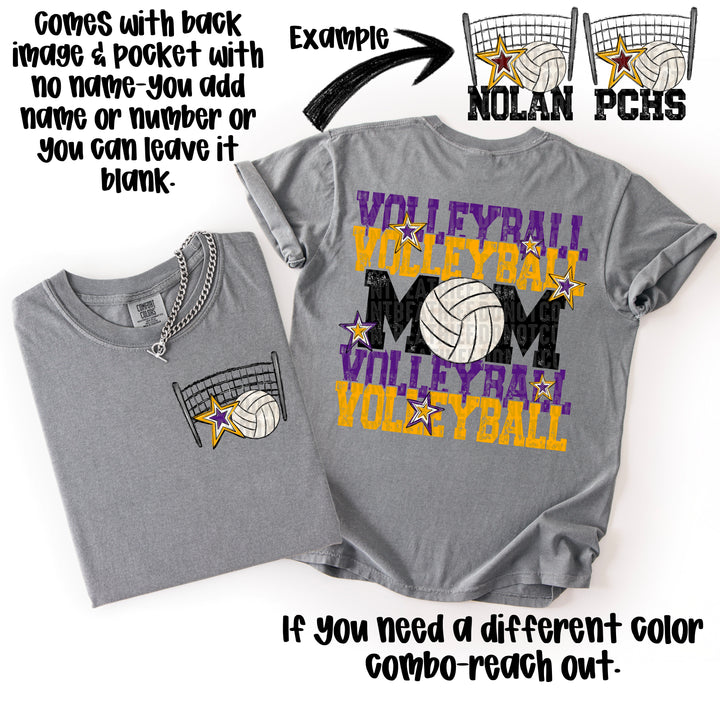Volleyball Mom Collection POCKET DTF Print