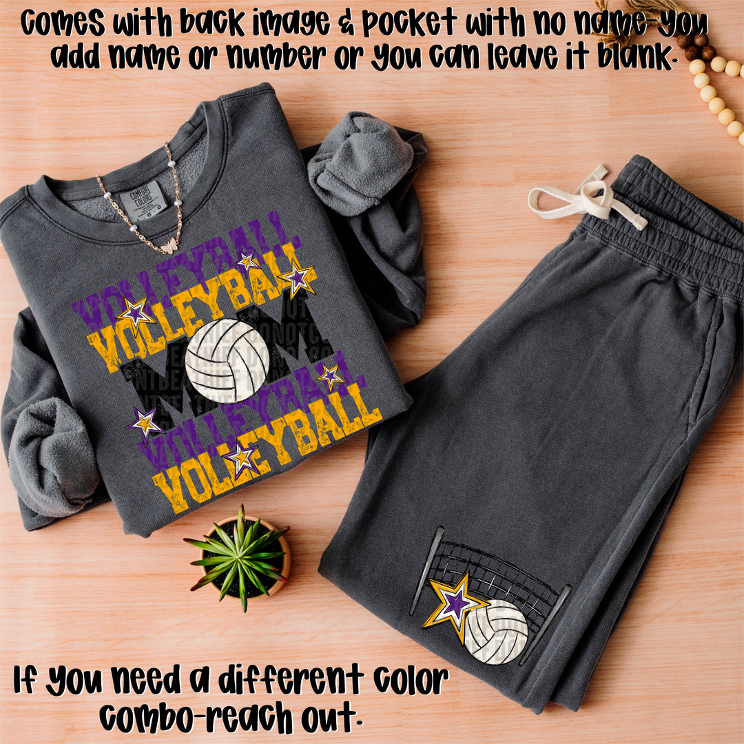 Volleyball Mom Collection POCKET DTF Print