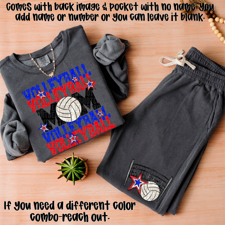 Volleyball Mom Collection POCKET DTF Print