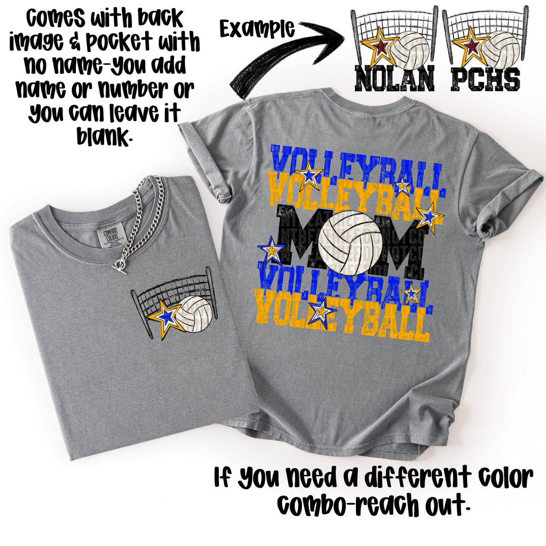 Volleyball Mom Collection POCKET DTF Print
