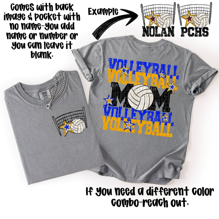 Volleyball Mom Collection POCKET DTF Print