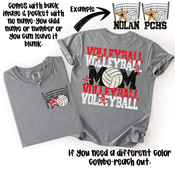 Volleyball Mom Collection POCKET DTF Print