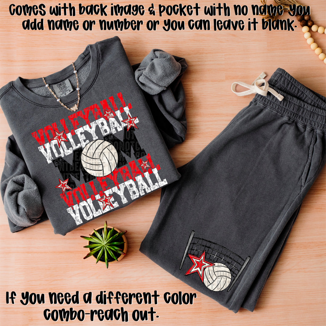 Volleyball Mom Collection POCKET DTF Print