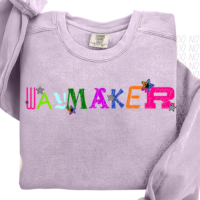 Waymaker DTF Print