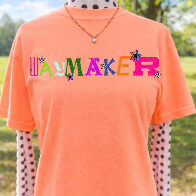 Waymaker DTF Print