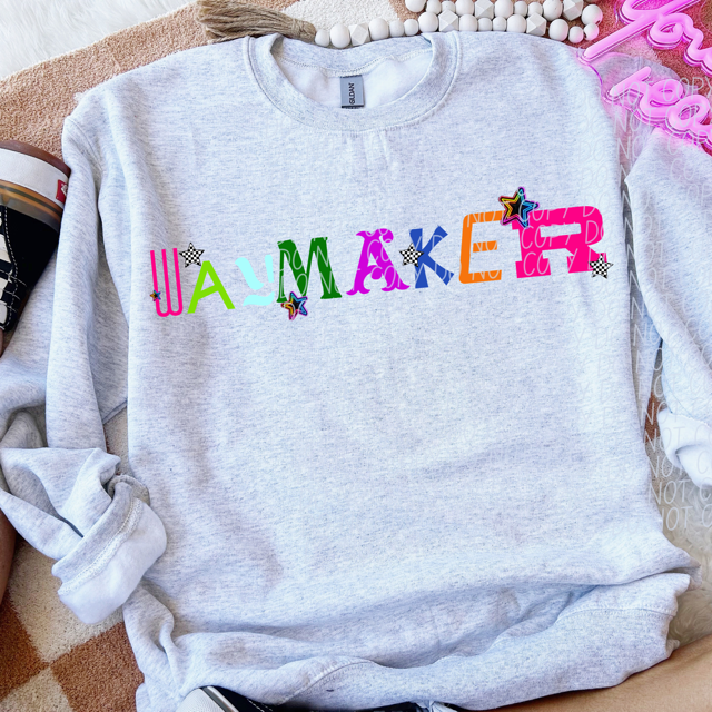 Waymaker DTF Print