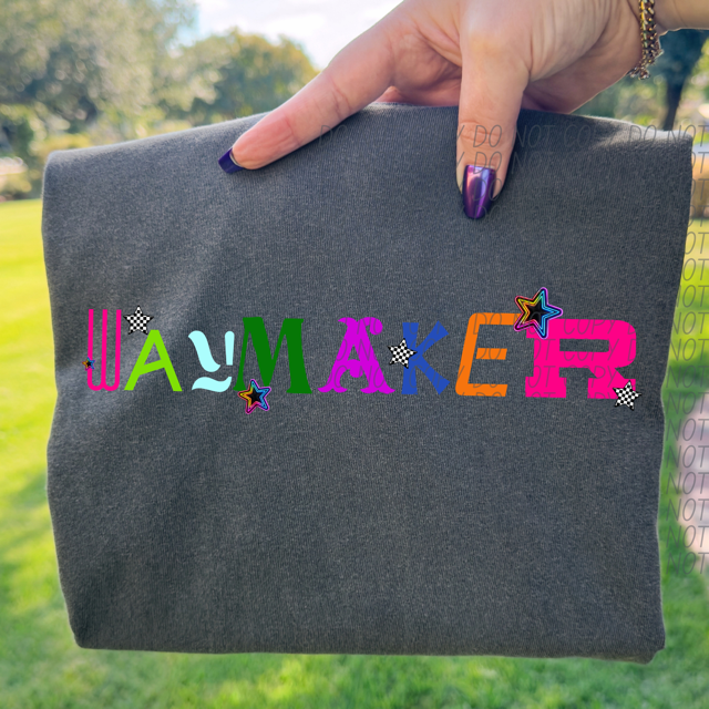 Waymaker DTF Print