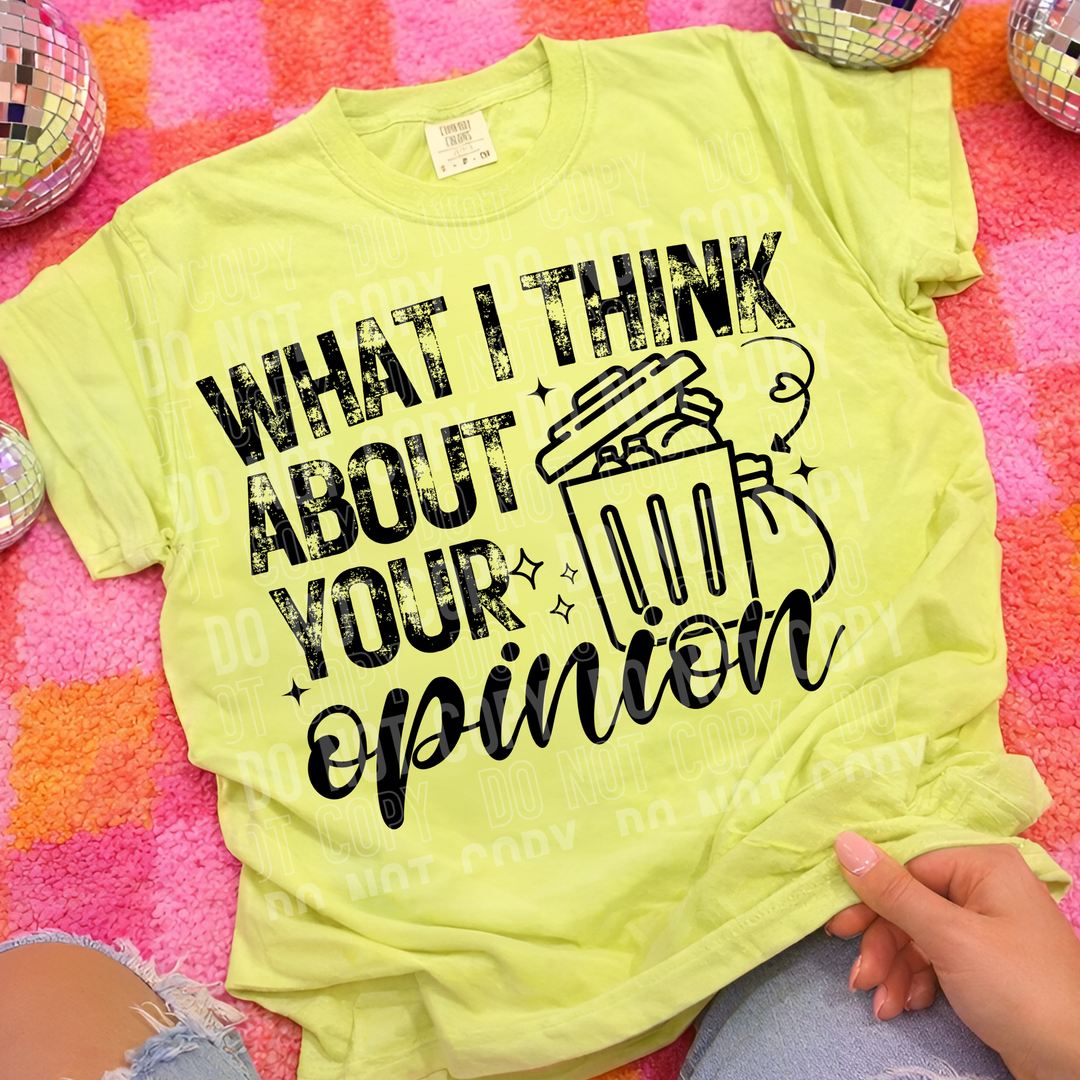 What I Think About Your Opinion DTF Print