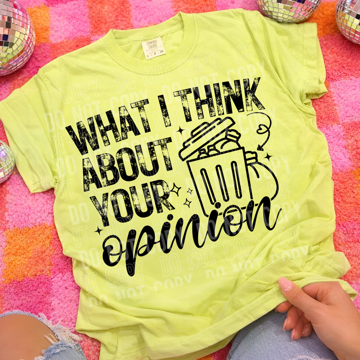 What I Think About Your Opinion DTF Print