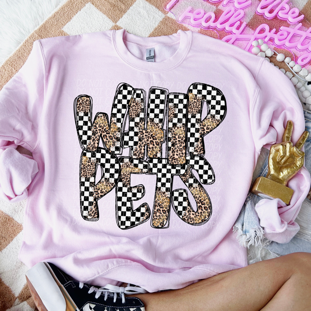 Leopard Checker School Spirit R-Z DTF Print