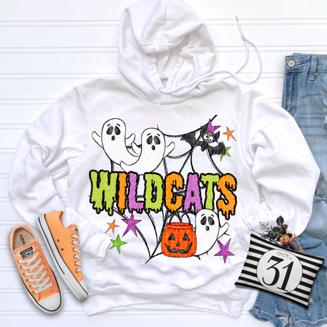 Halloween Mascots DTF Print