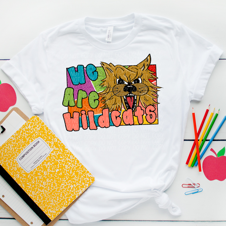 Retro We Are Mascots DTF Print