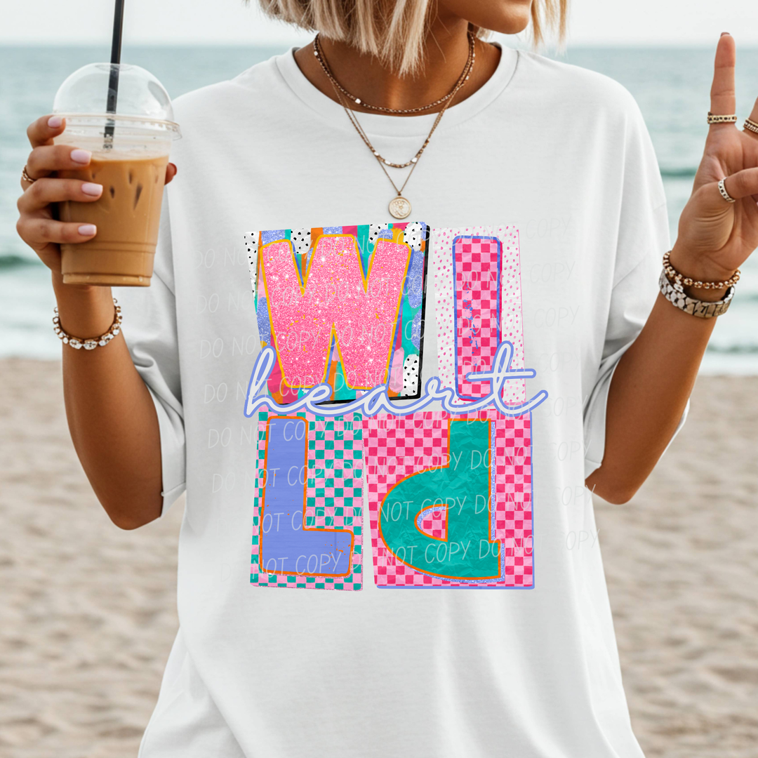 Wild Heart DTF Print