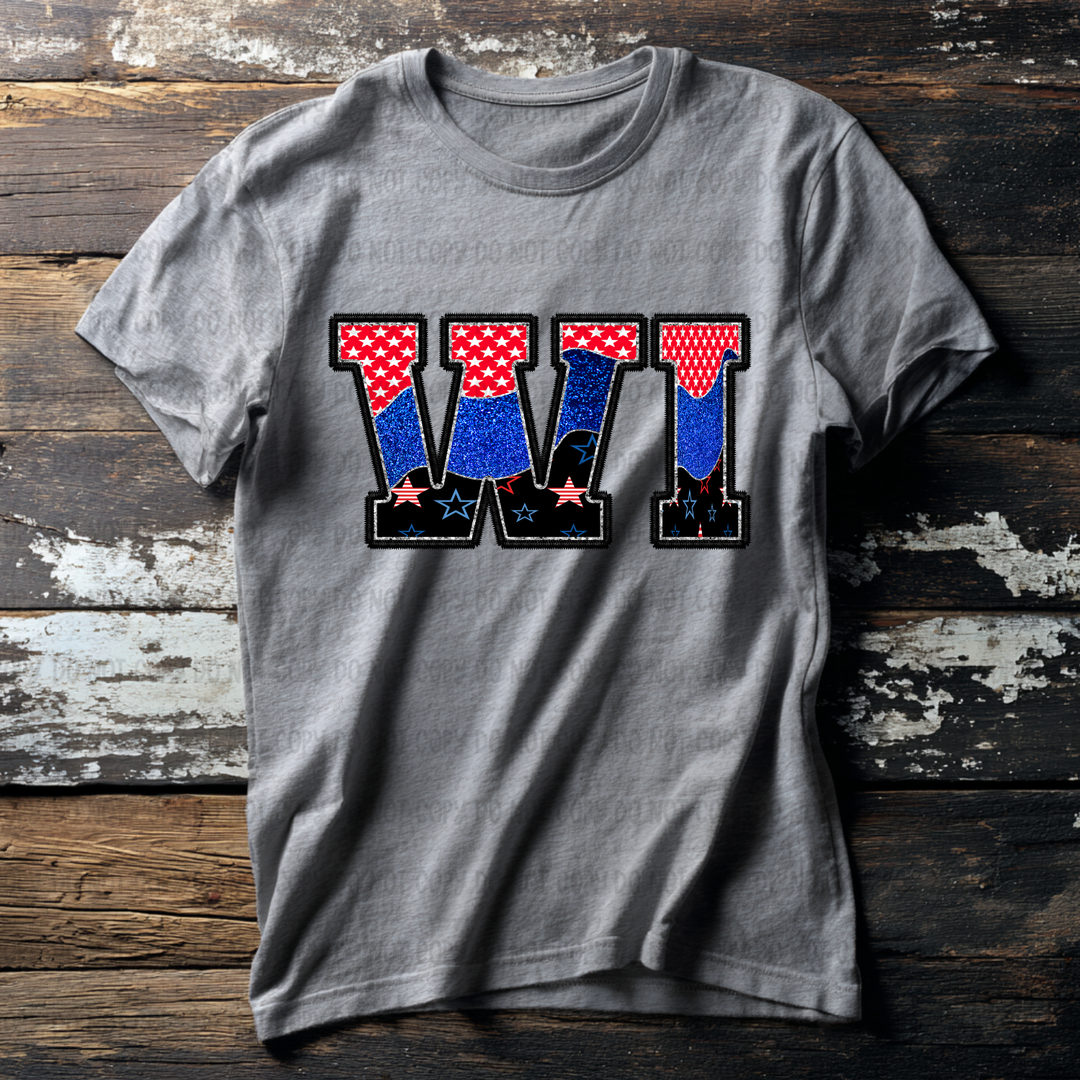 USA States DTF Print