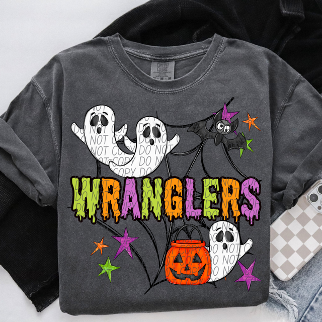 Halloween Mascots DTF Print