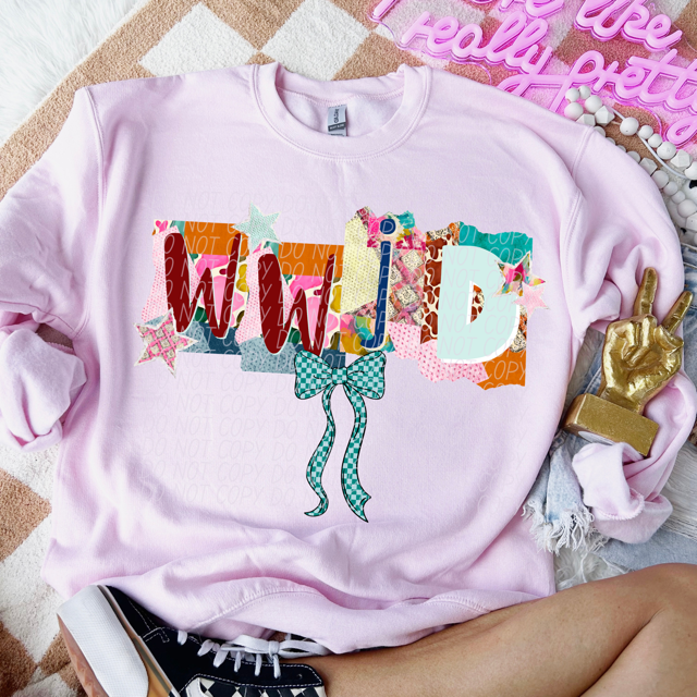 WWJD DTF Print