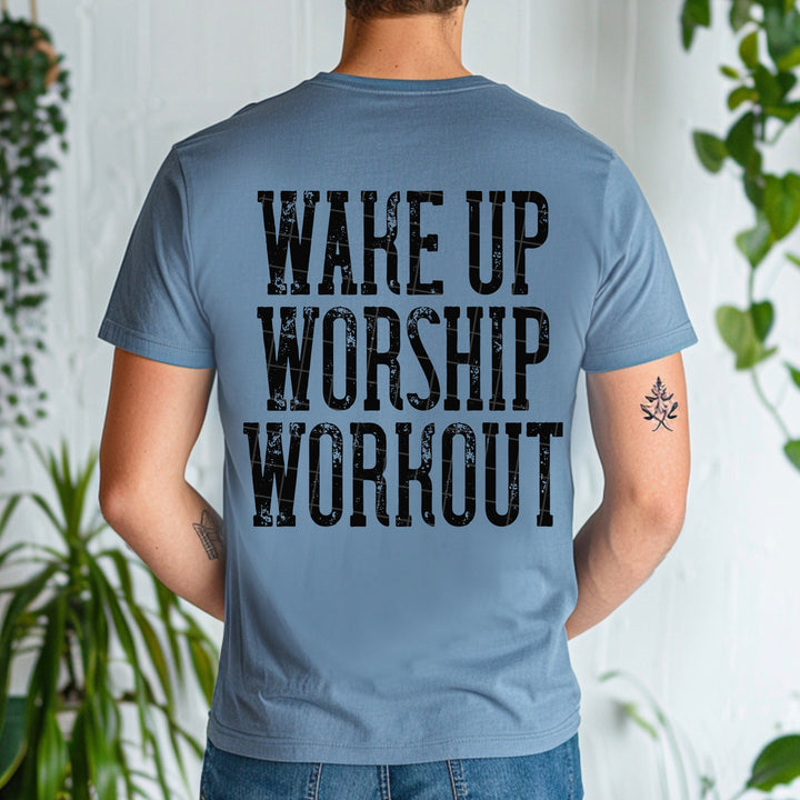 Wake Up Worship Workout DTF Print