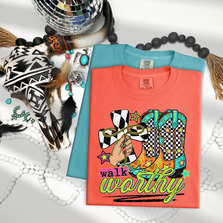 Walk Worthy DTF Print