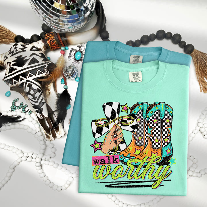 Walk Worthy DTF Print
