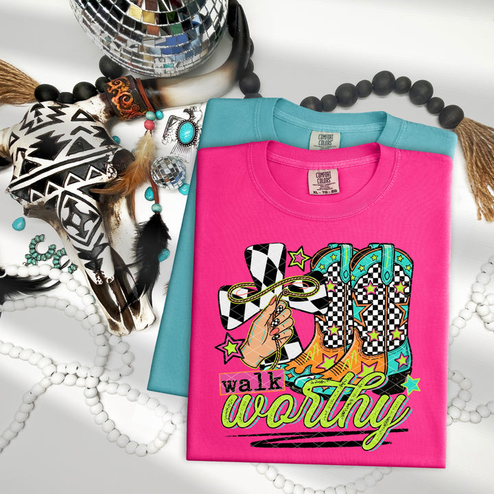 Walk Worthy DTF Print