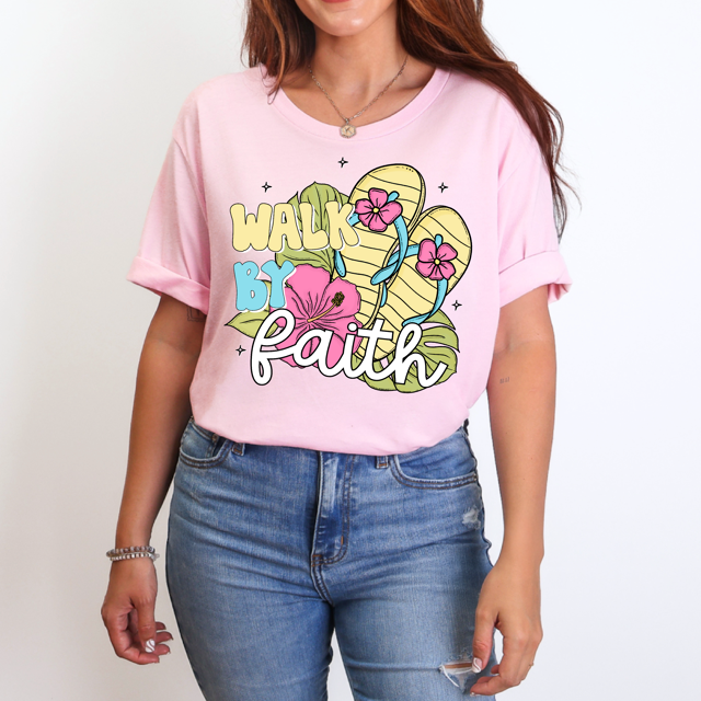 Walk By Faith DTF Print