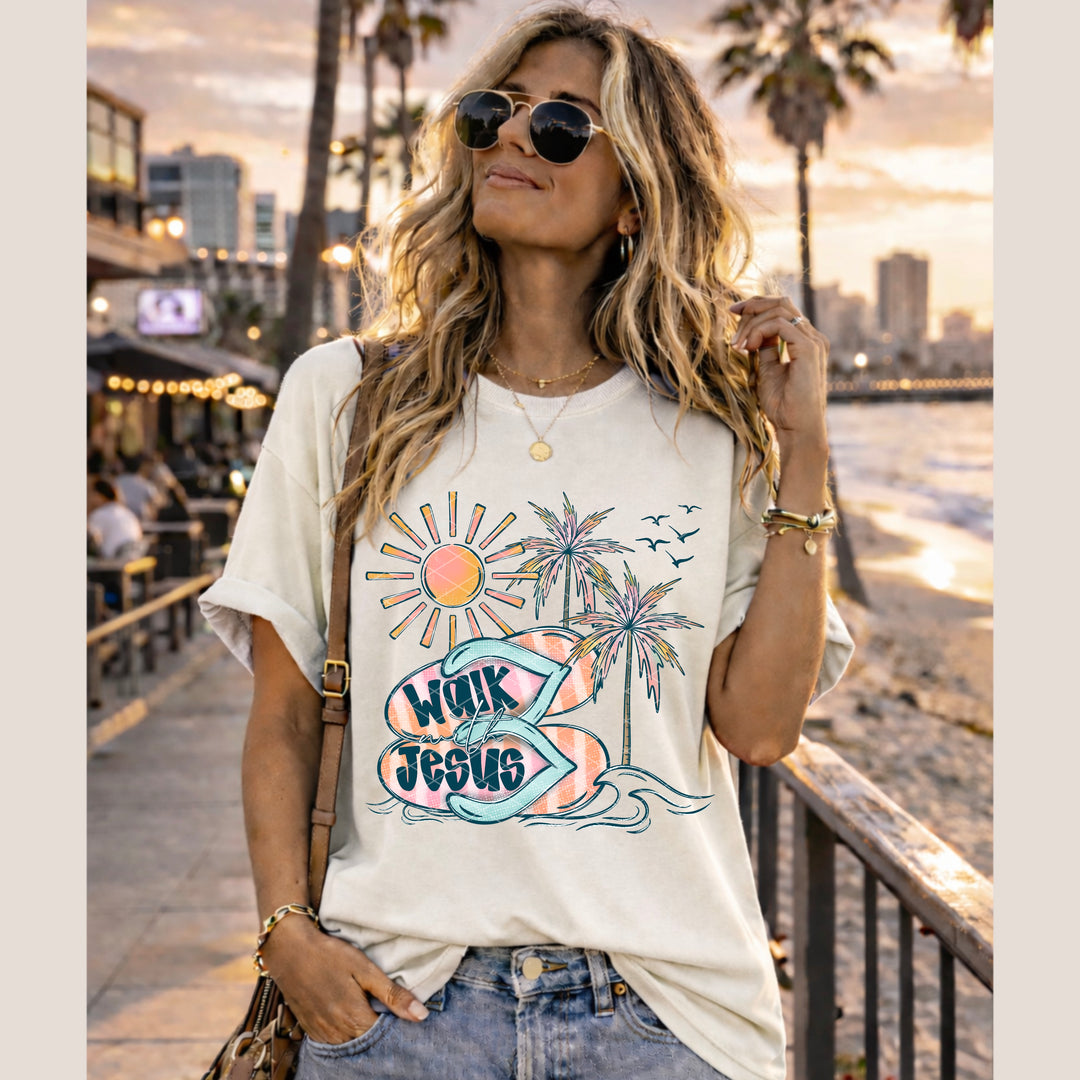 Walk With Jesus DTF Print