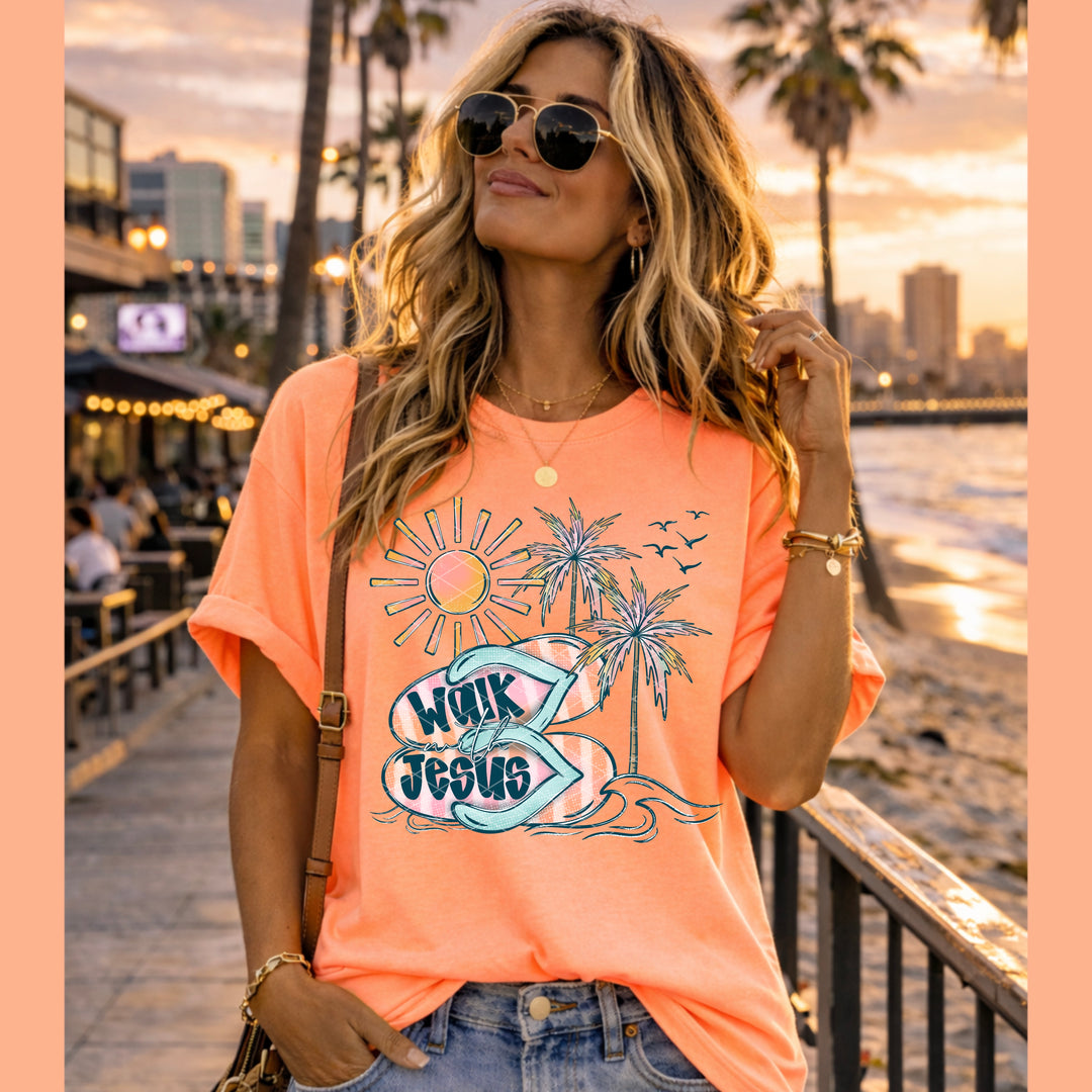 Walk With Jesus DTF Print