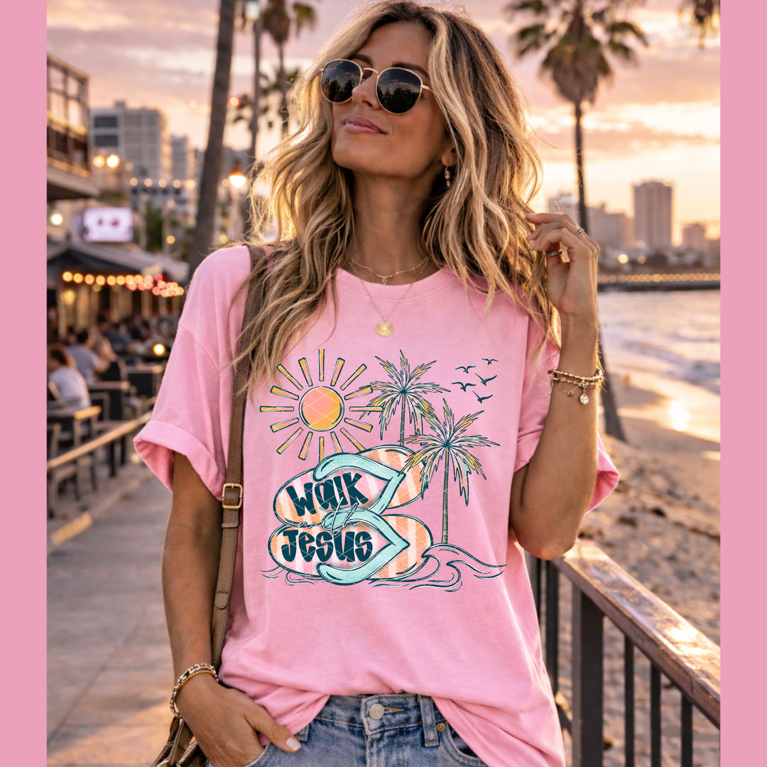Walk With Jesus DTF Print