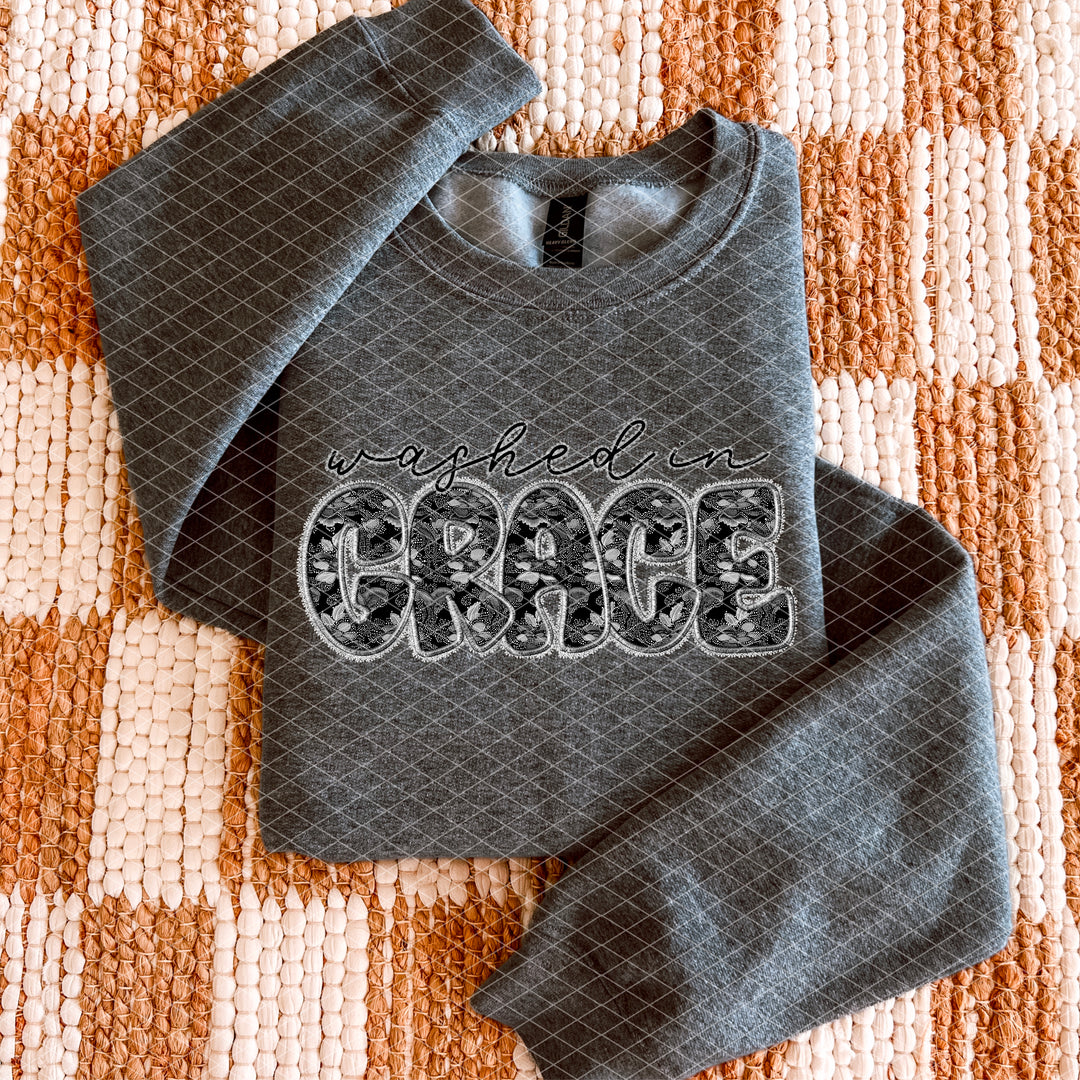 Washed In Grace DTF Print