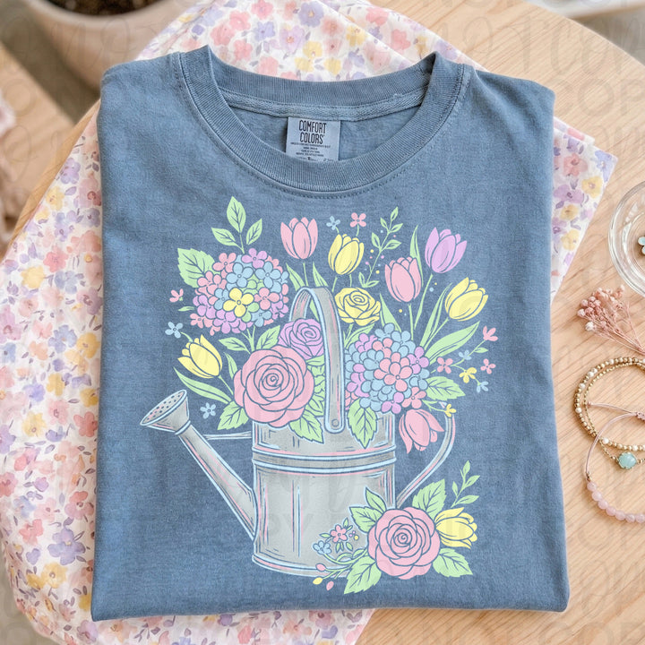 Watering Can DTF Print