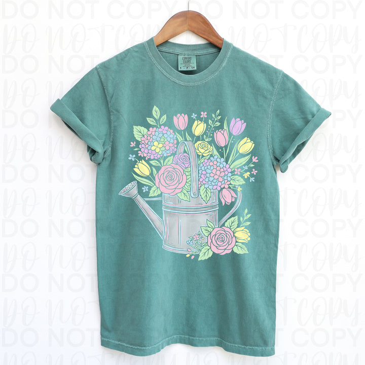 Watering Can DTF Print