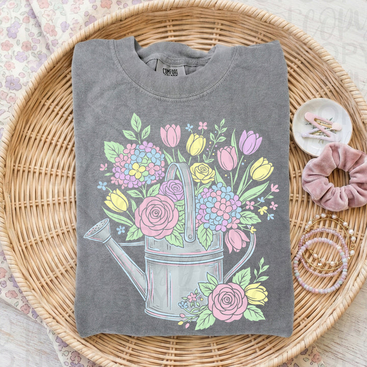 Watering Can DTF Print
