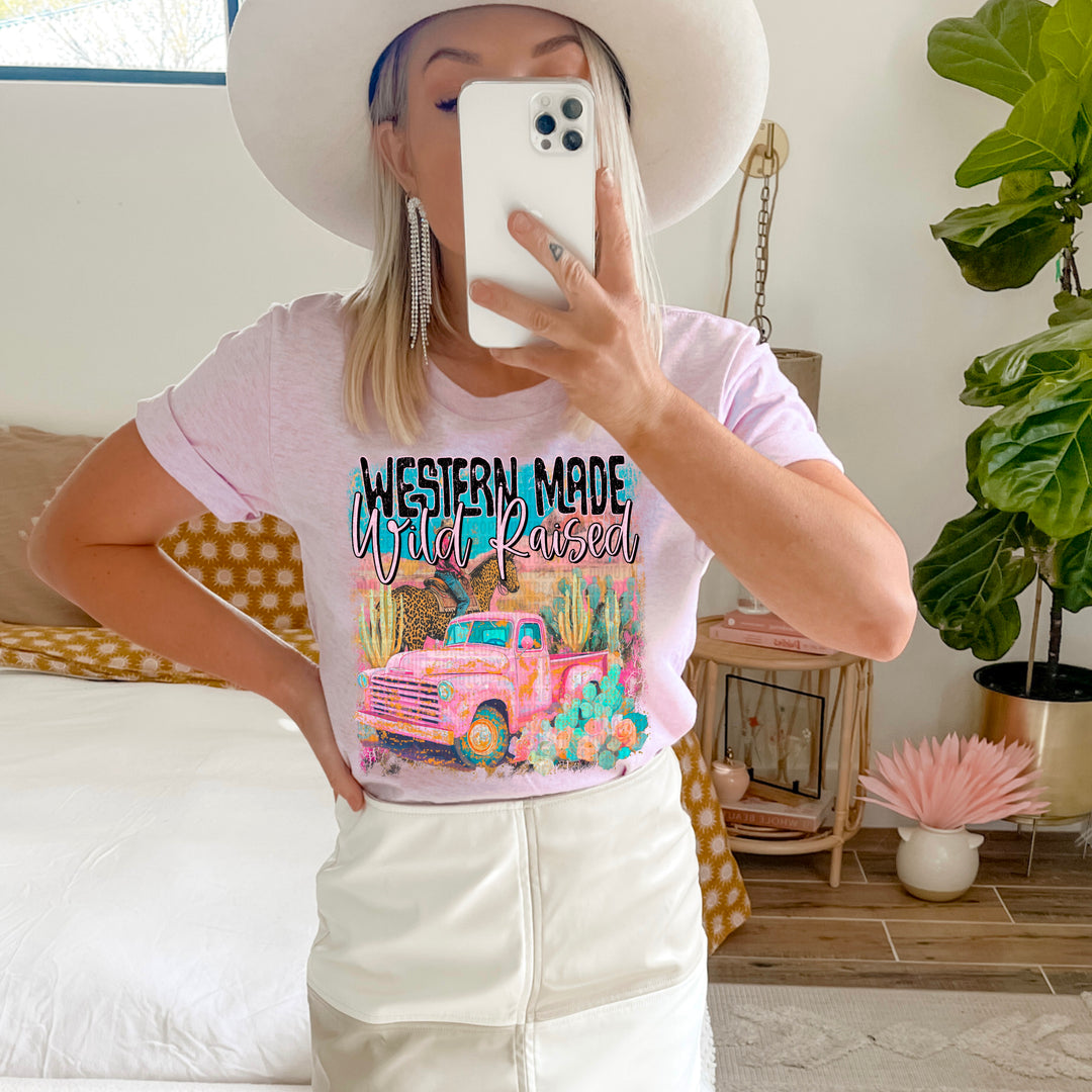 Western Made Wild Raised DTF Print
