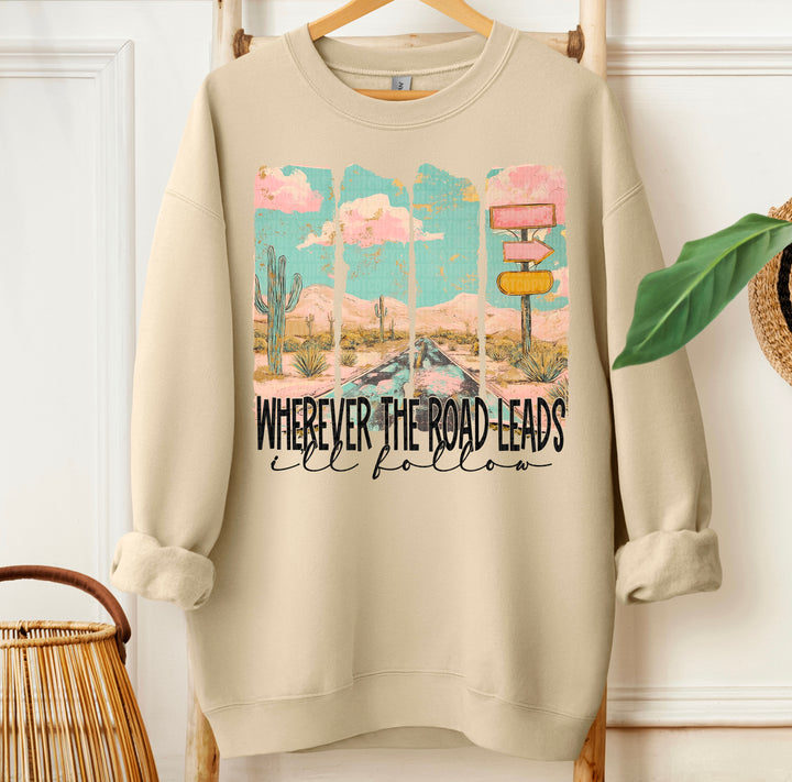 Wherever The Roads Leads DTF Print