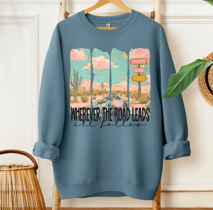 Wherever The Roads Leads DTF Print