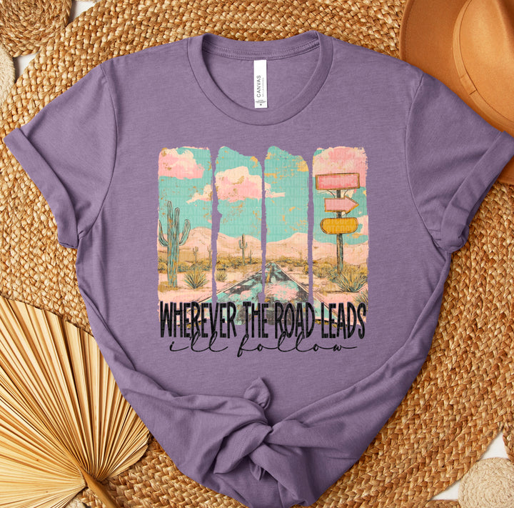 Wherever The Roads Leads DTF Print