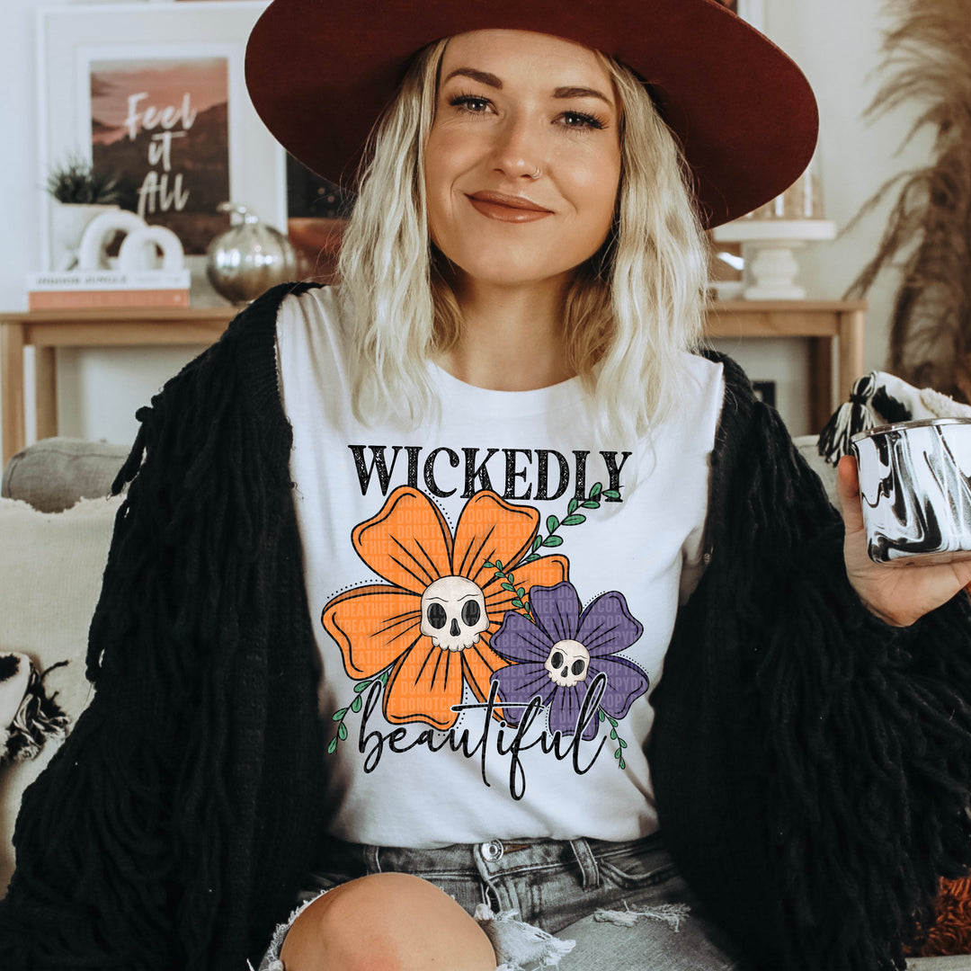 Wickedly Beautiful DTF Print