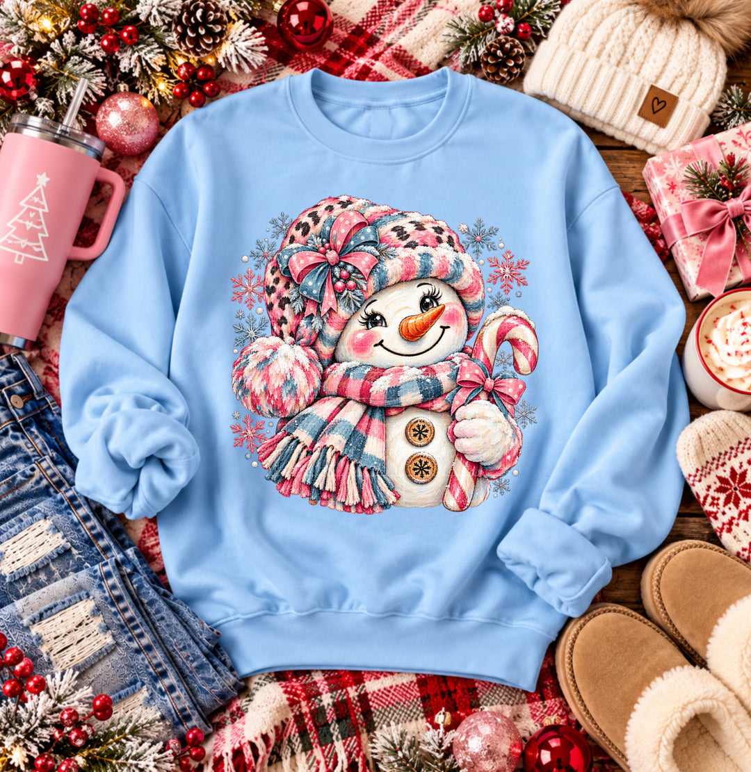 Winter Snowman DTF Print