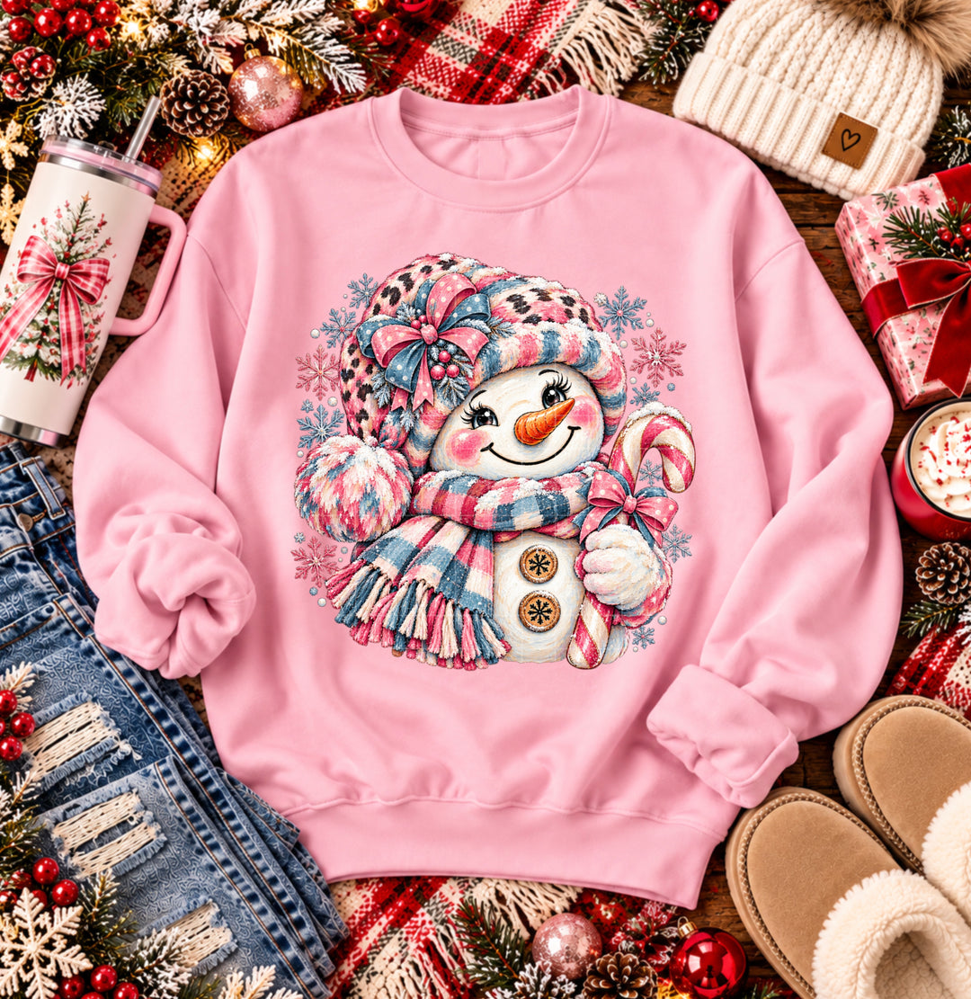 Winter Snowman DTF Print